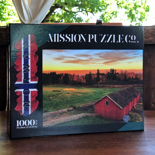1000 piece puzzle - Norway
