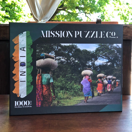 1000 piece puzzle - India