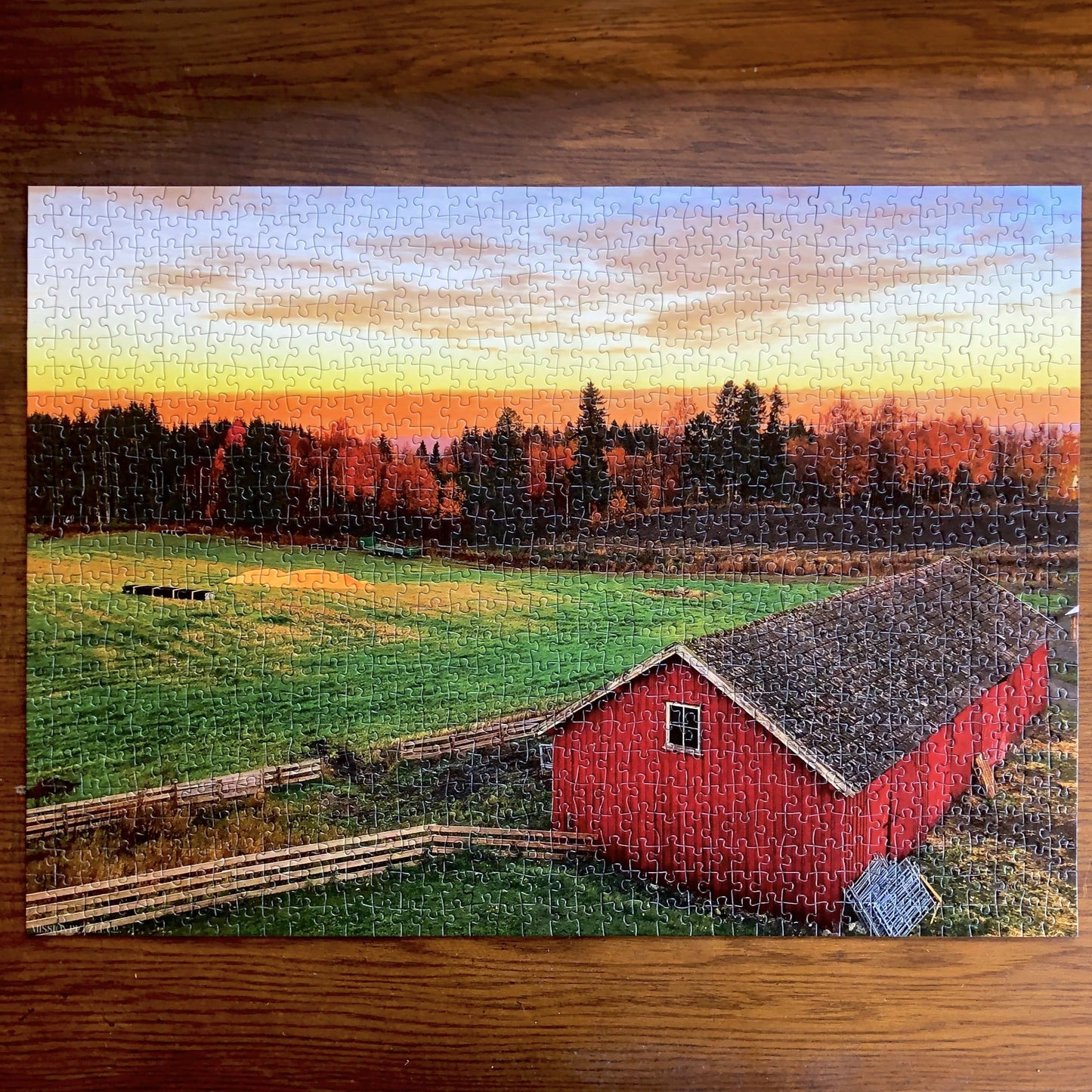 1000 piece puzzle - Norway