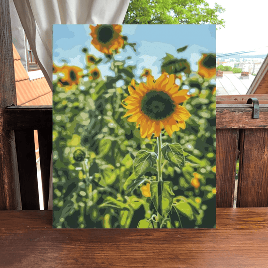 Paint by Numbers - Sunflower